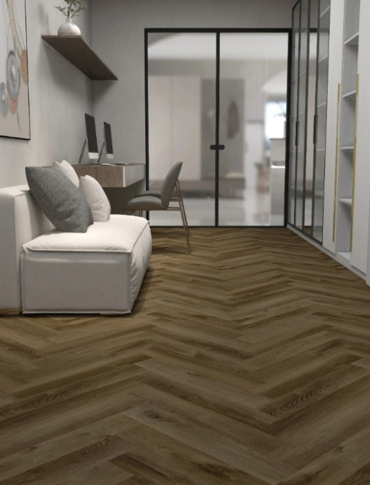 Замковой кварц-винил Union AR03-07 Дуб Савой