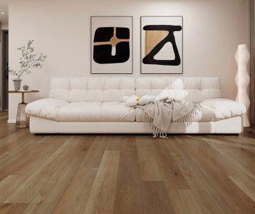 Замковой кварц-винил Union CR04-06 Дуб Тобако