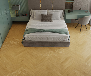 Ламинат 33 класса Alpine floor Herringbone Elegante LF303-12 Дуб Мальта