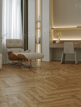 Ламинат 33 класса Alpine floor Herringbone Elegante LF303-18 Дуб Корсика
