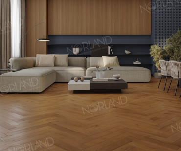 Ламинат 33 класса Alpine floor Herringbone Elegante LF303-13 Дуб Помона