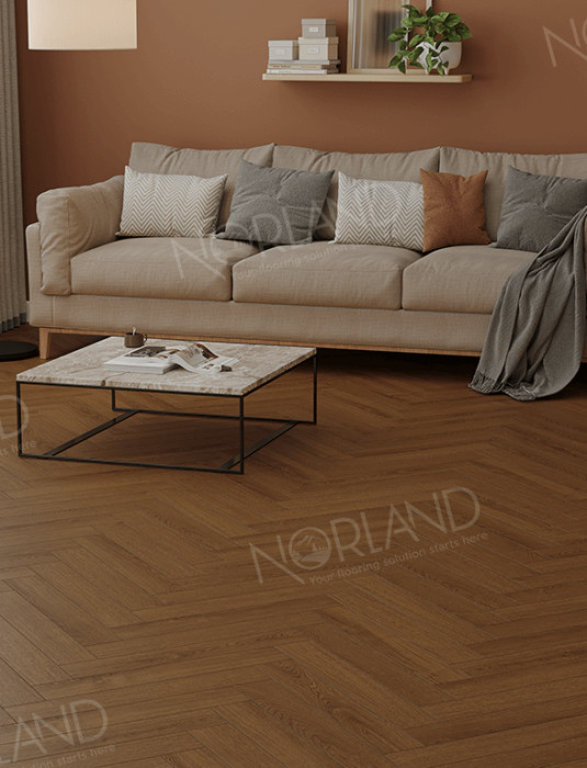 Ламинат 34 класса Alpine floor Herringbone Elegante LF304-20 Дуб Этна