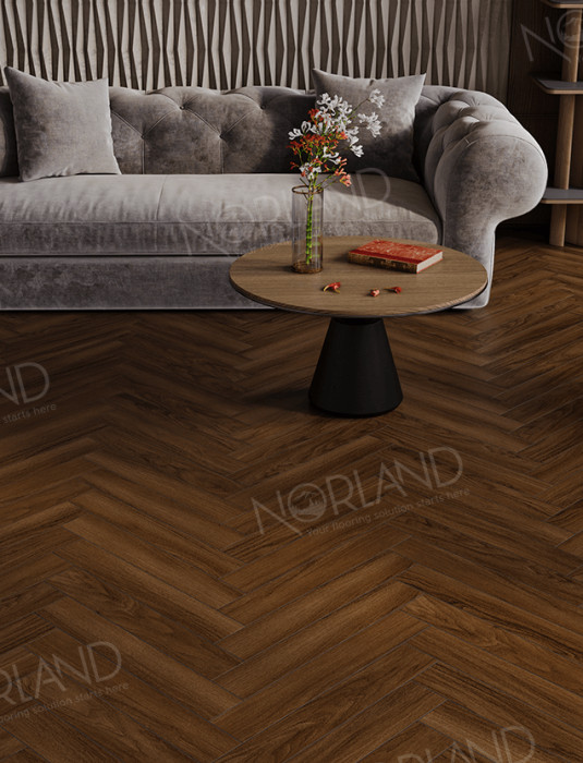 Ламинат 33 класса Alpine floor Herringbone Elegante LF303-22 Дуб Треско