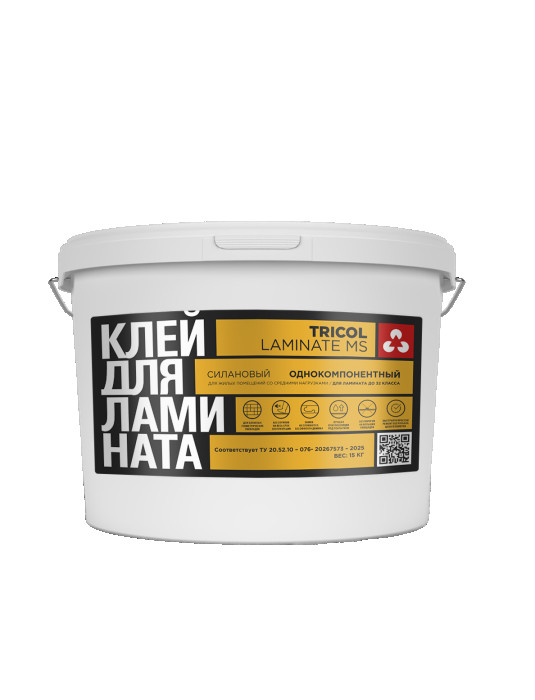 Клей для ламината TRICOL LAMINATE MS, 15 kg