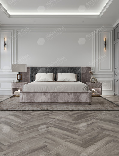 Замковой кварц-винил Alpine floor Дуб Мерга ЕСО 13-13