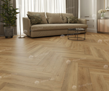 Замковой кварц-винил Alpine floor Дуб Буна ЕСО 13-30