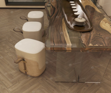 Ламинат 34 класса Alpine floor Herringbone 12 LF105-09 Дуб Калабрия