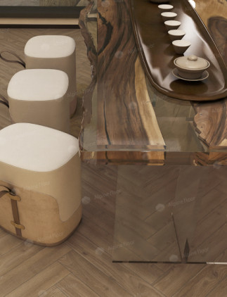 Ламинат 34 класса Alpine floor Herringbone 12 LF105-09 Дуб Калабрия