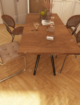 Ламинат 33 класса Alpine floor Herringbone 10 LF107-06 Дуб Пьемонт