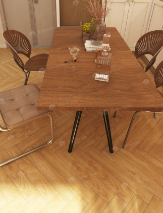 Ламинат 33 класса Alpine floor Herringbone 10 LF107-06 Дуб Пьемонт