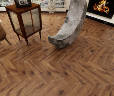 Ламинат 33 класса Alpine floor Herringbone 10 LF107-11 Дуб Умбрия