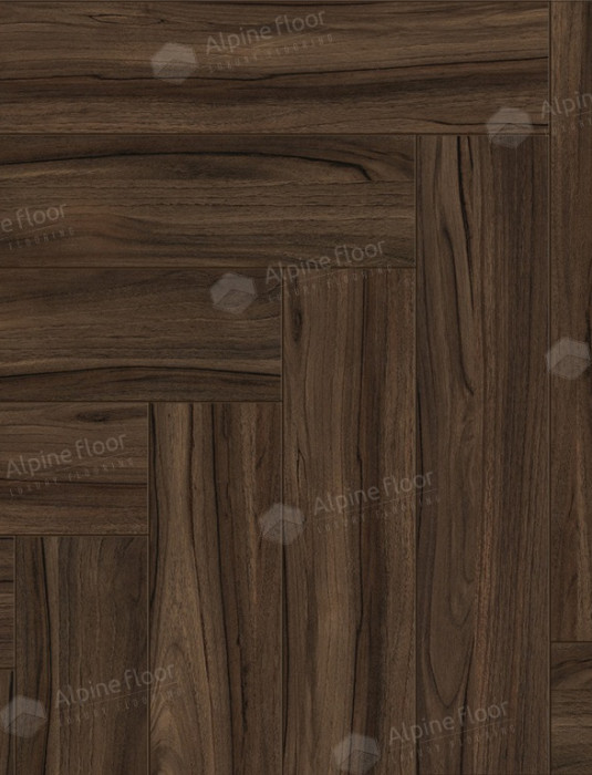 Ламинат 34 класса Alpine floor Herringbone 12 LF105-13 Орех Сицилия