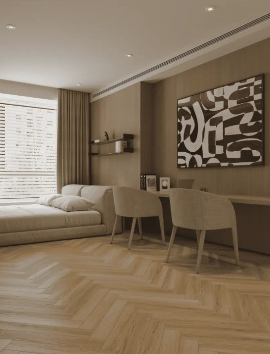 Ламинат 34 класса Alpine floor Herringbone Elegante Strong LF304-39 Дуб Босна