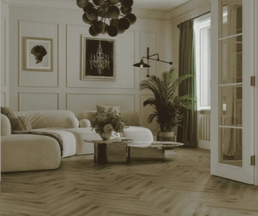 Ламинат 34 класса Alpine floor Herringbone Elegante Strong LF304-41 Дуб Элла