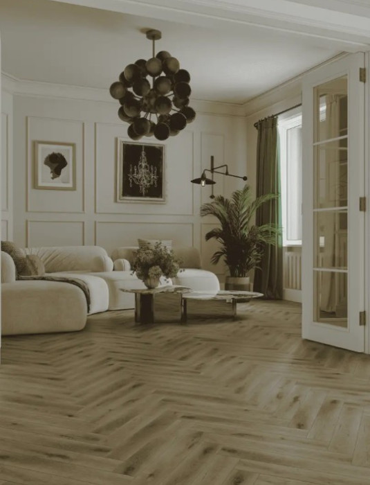 Ламинат 34 класса Alpine floor Herringbone Elegante Strong LF304-41 Дуб Элла