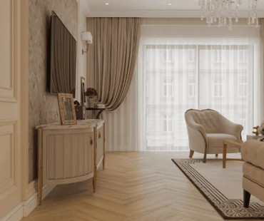 Ламинат 33 класса Alpine floor Herringbone Elegante LF303-32 Дуб Борео