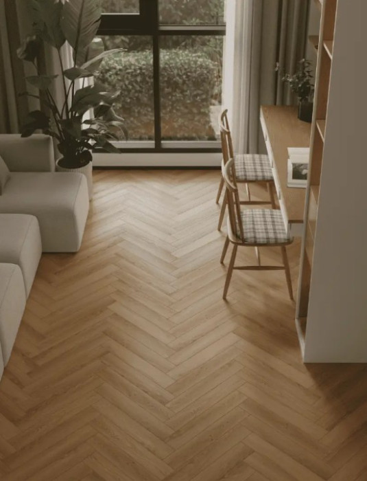 Ламинат 34 класса Alpine floor Herringbone Elegante Strong LF304-36 Дуб Наксос