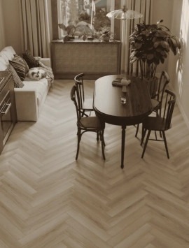 Ламинат 33 класса Alpine floor Herringbone Elegante 10 LF306-33 Дуб Иония