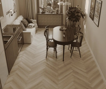 Ламинат 33 класса Alpine floor Herringbone Elegante 10 LF306-33 Дуб Иония